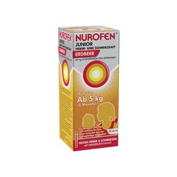 NUROFEN Junior Fieber-u.Schmerzsaft Erdbe.40 mg/ml
